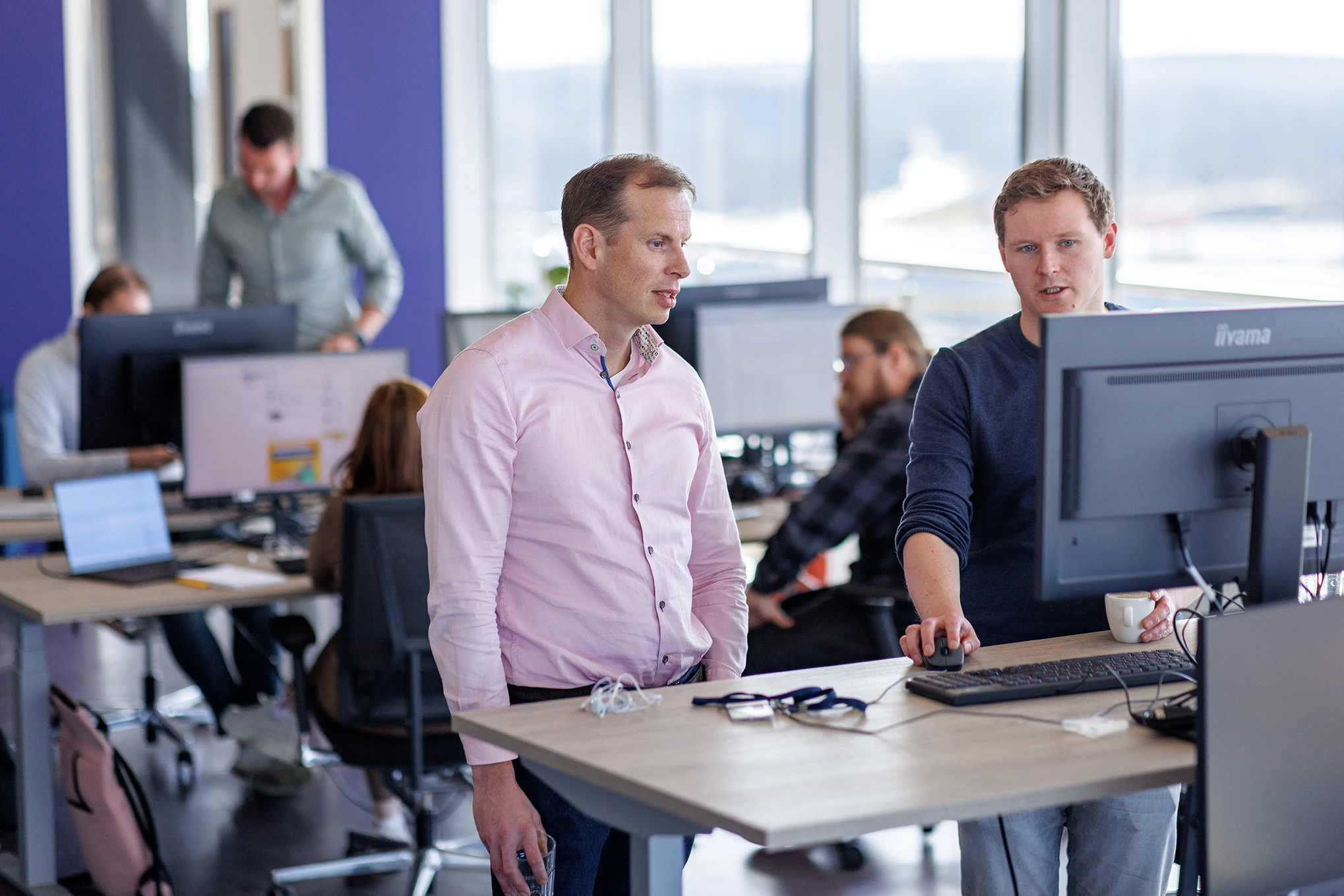 Anzers team van data-engineers en AI-ontwikkelaars aan het werk in Enschede